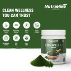 Chlorella Powder 200g – Nutrient-Dense Green Superfood, Naturally Rich in Protein, Chlorophyll, Vitamins & Minerals, Daily Greens Powder for Smoothies, Vegan, Gluten Free