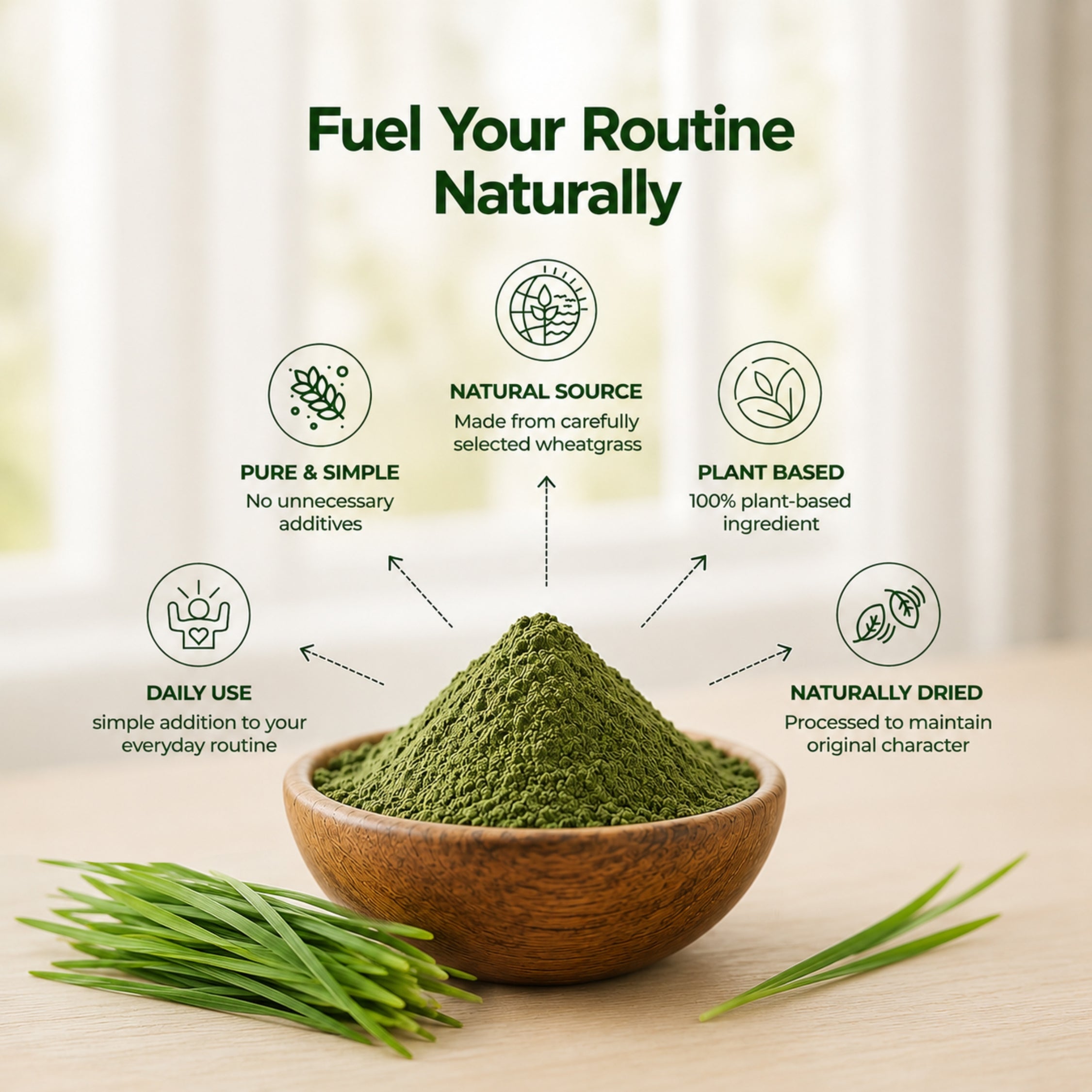 Wheatgrass Powder