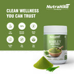 Organic Barley Grass Powder 250g – Green Superfood, Chlorophyll Rich, 100% Pure & Natural, No Additives, Vegan, Smoothie & Juice Friendly