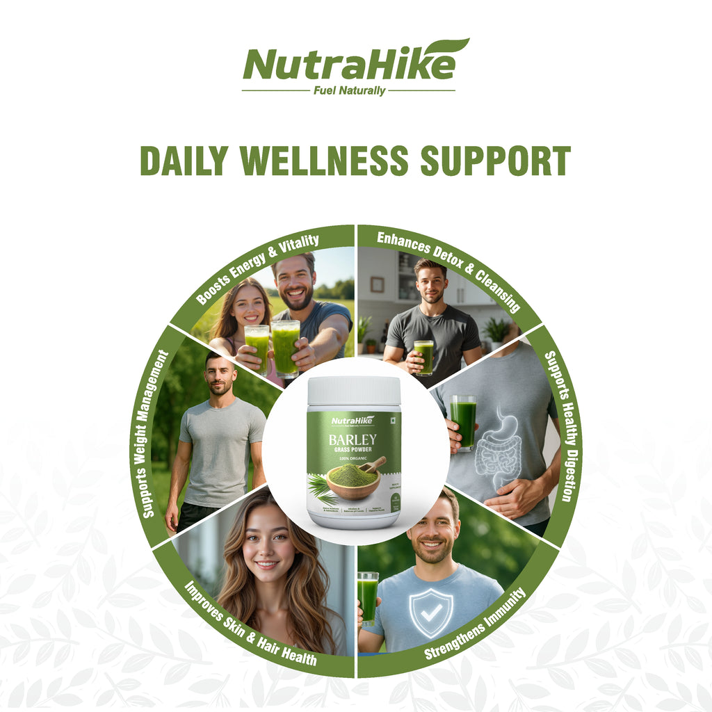 Organic Barley Grass Powder 250g – Green Superfood, Chlorophyll Rich, 100% Pure & Natural, No Additives, Vegan, Smoothie & Juice Friendly