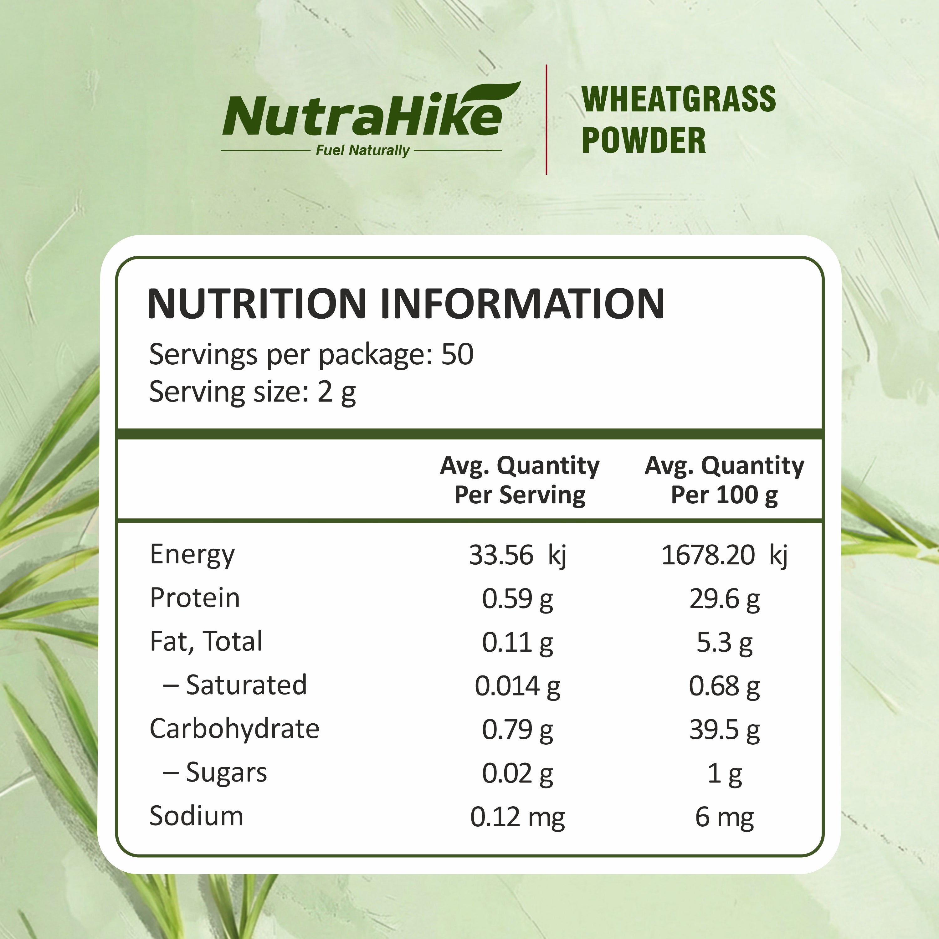 Wheatgrass Powder