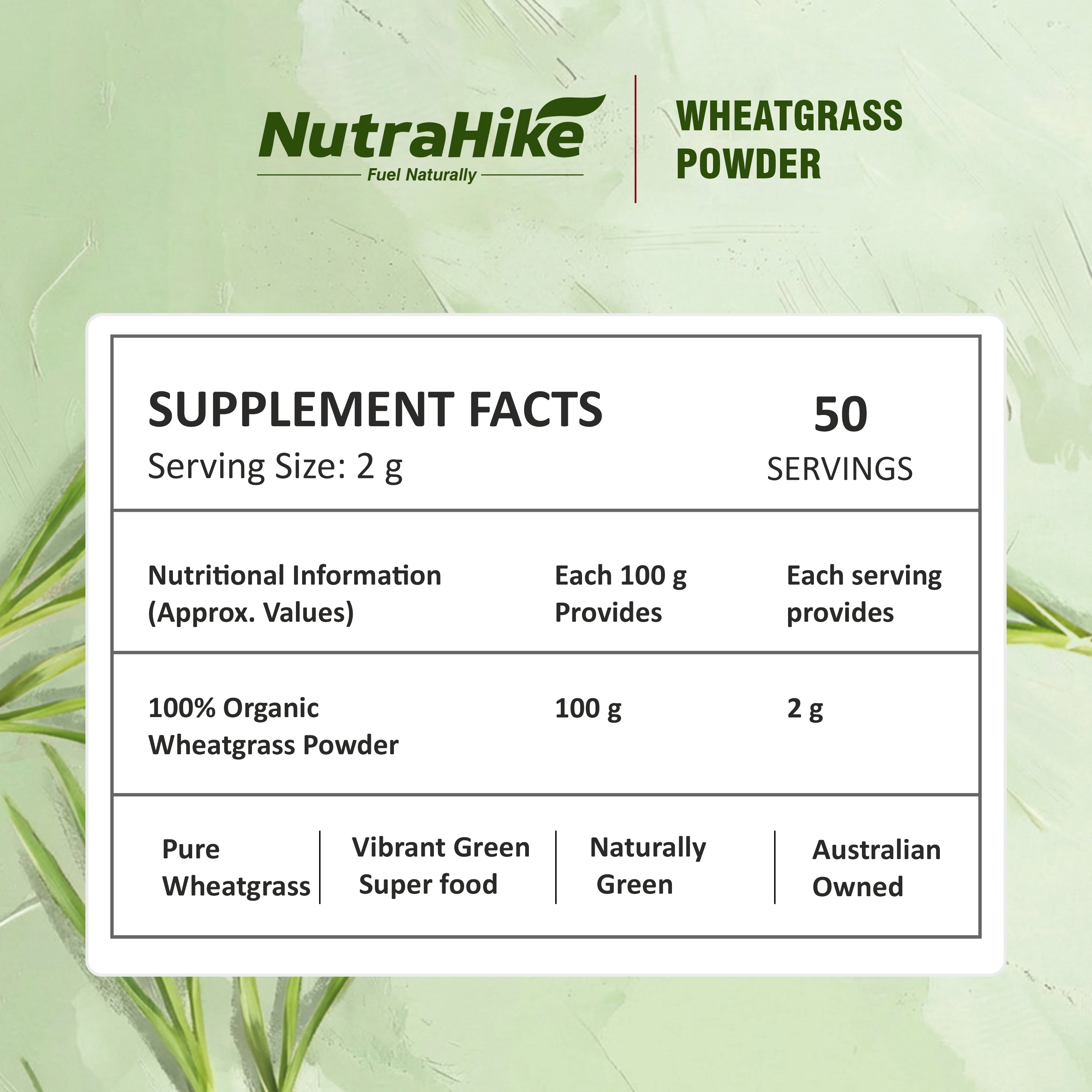 Wheatgrass Powder